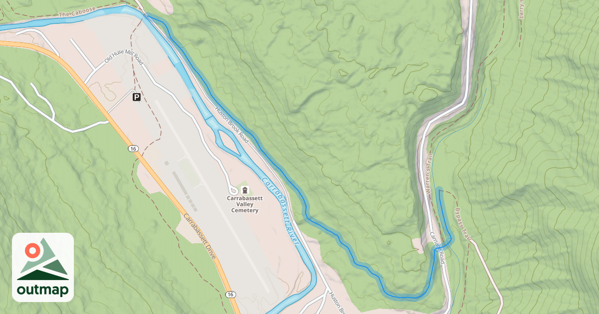 Map of Airport Trail