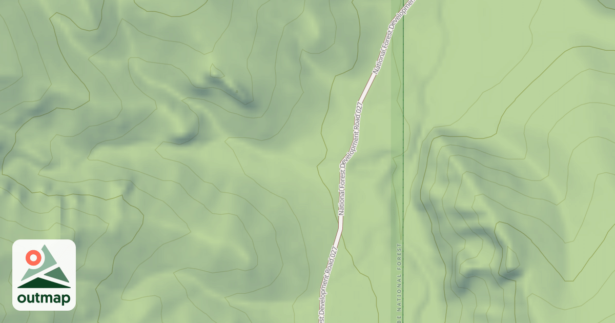 Map of DESERT CREEK DISP 1