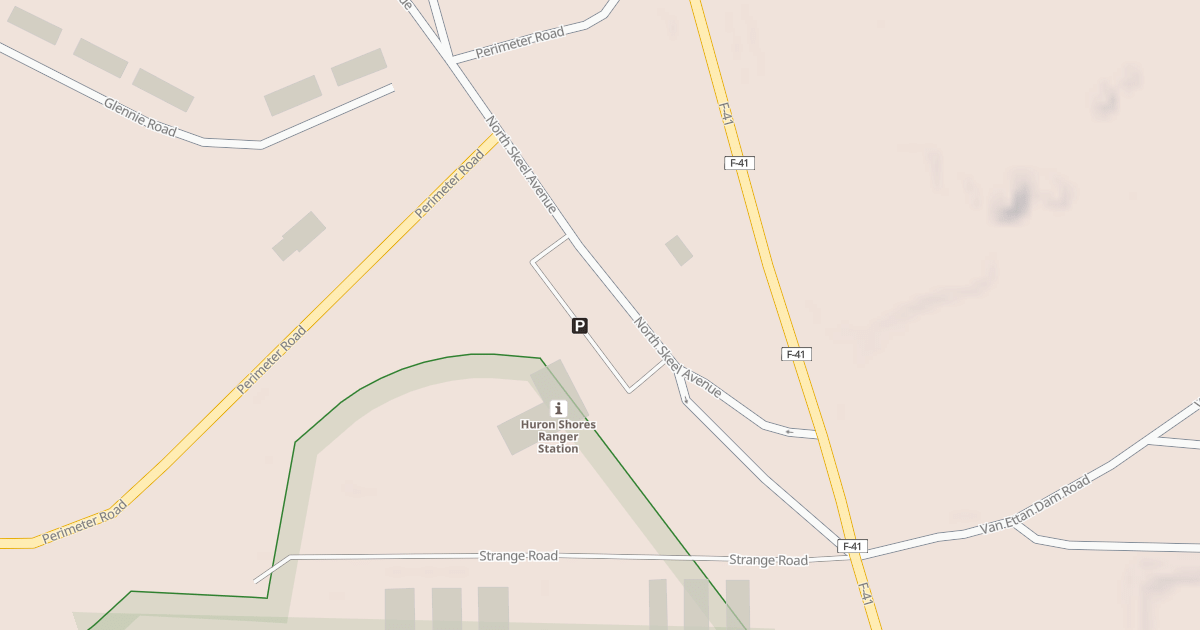 Map preview of HURON SHORES ADMIN PL