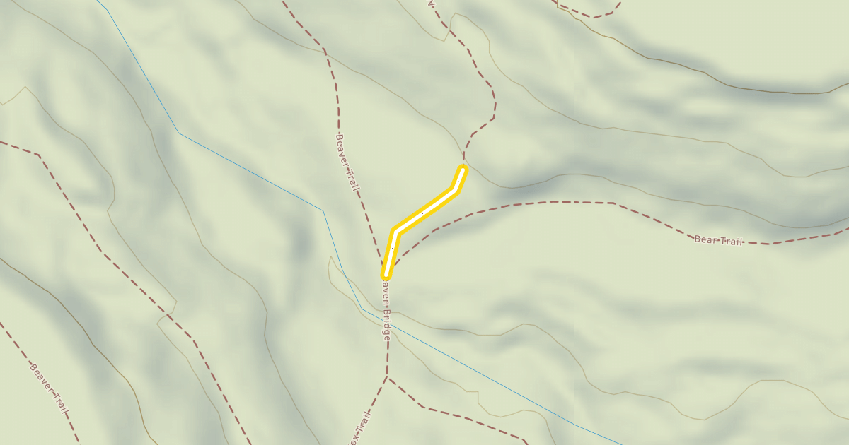 Map preview of Arctic Winter Games Trail