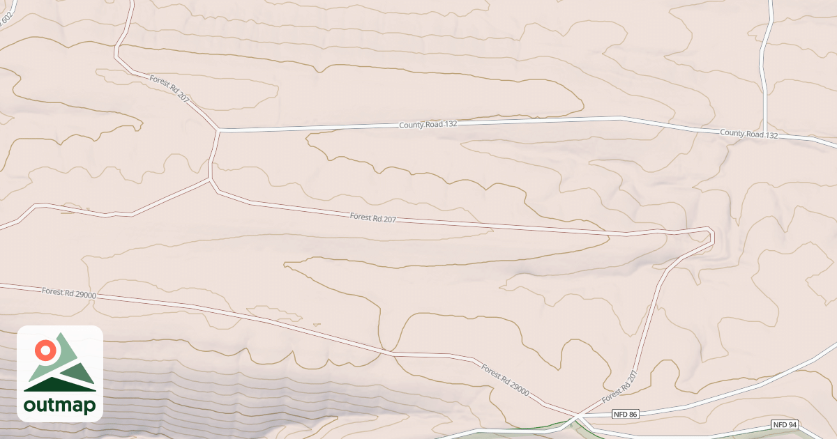 Map of DOYLE SPRINGS