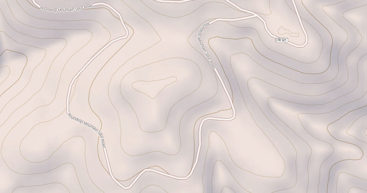 Map preview of ROUNDTOP MTN SPUR