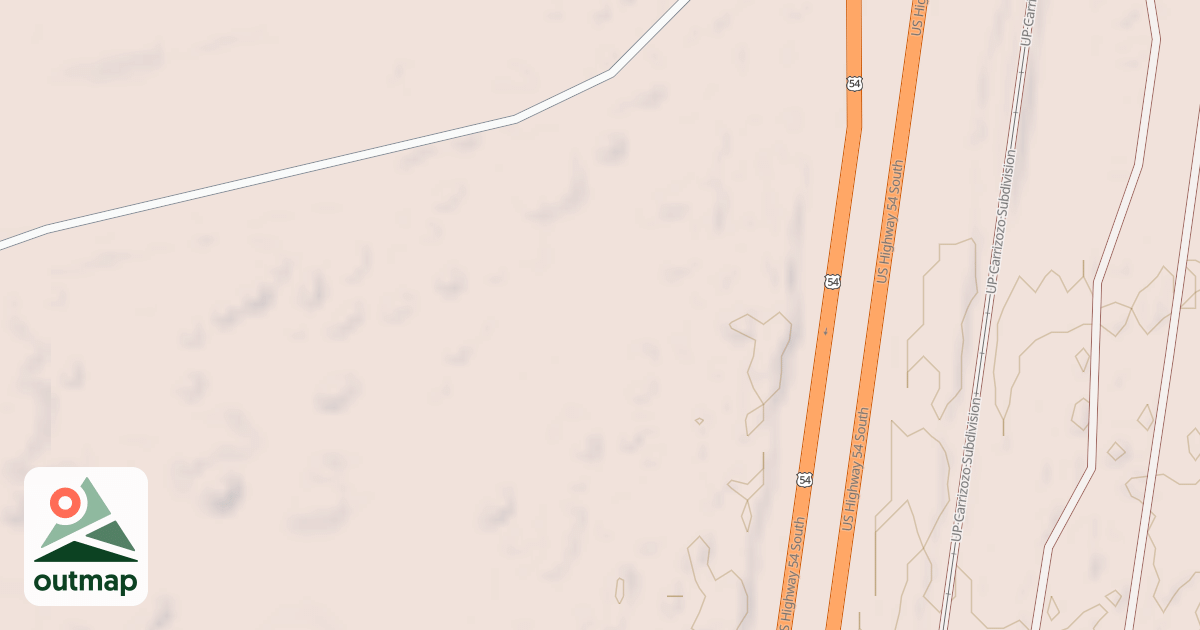 Map of Red Sands Ohv - Trail System