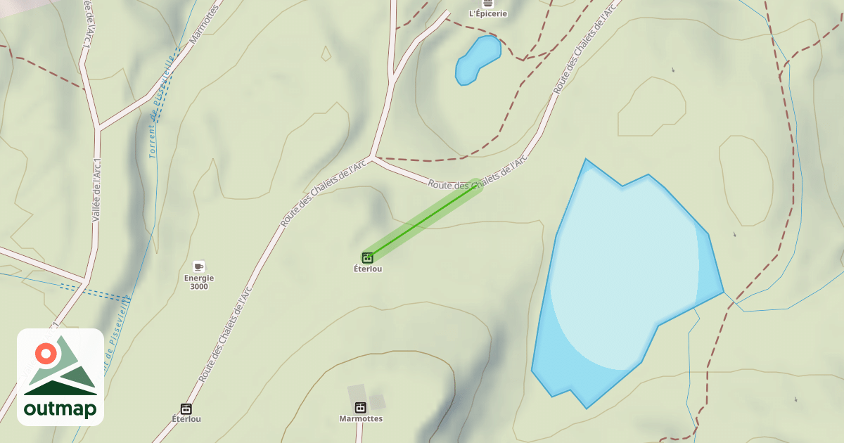 Map of Chalets