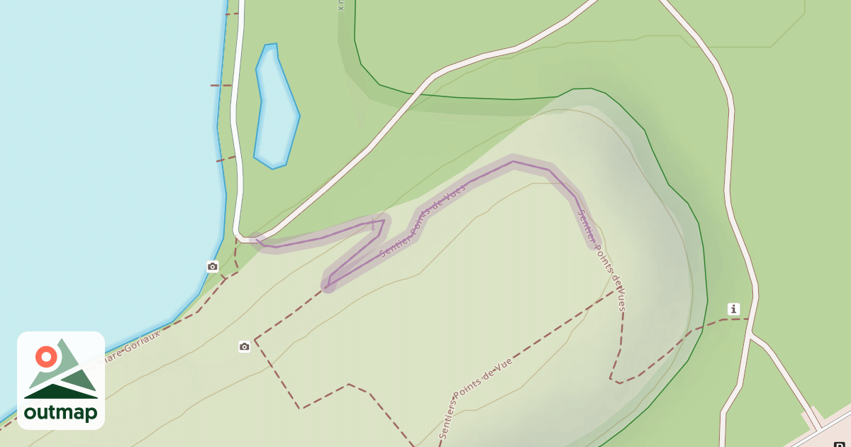 Map of Sentier Points de Vues