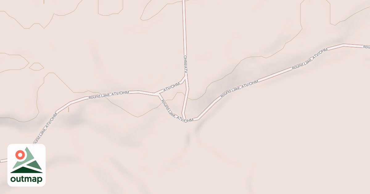 Map of Matthew Lourey State Trail