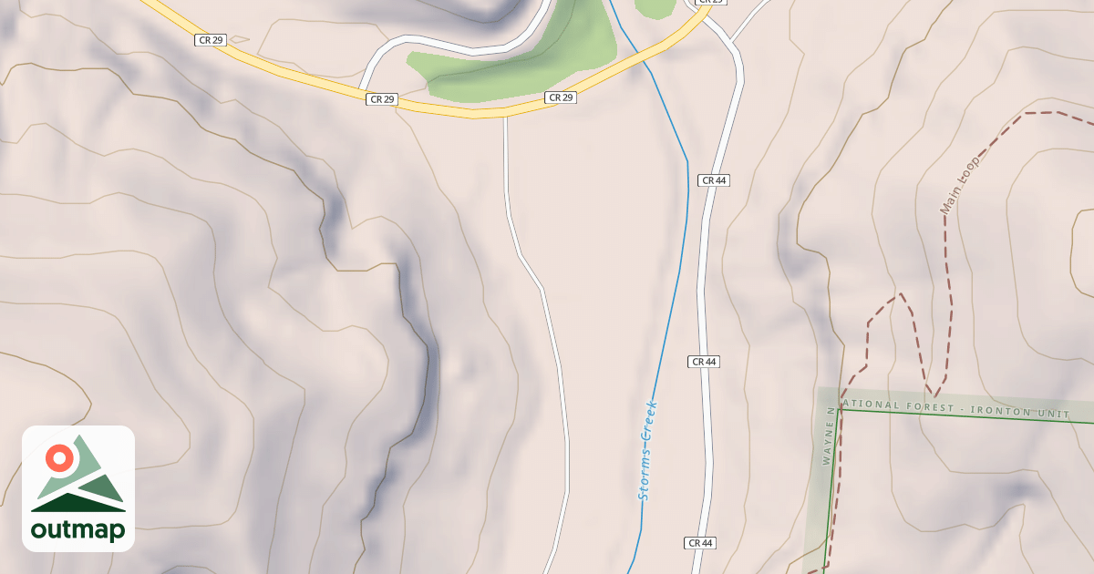 Map of IR QUARTERS DRIVE