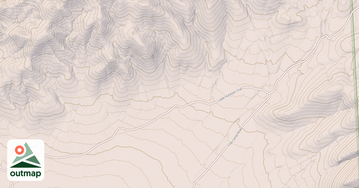 Map of LITTLE HUNTOON TRAIL