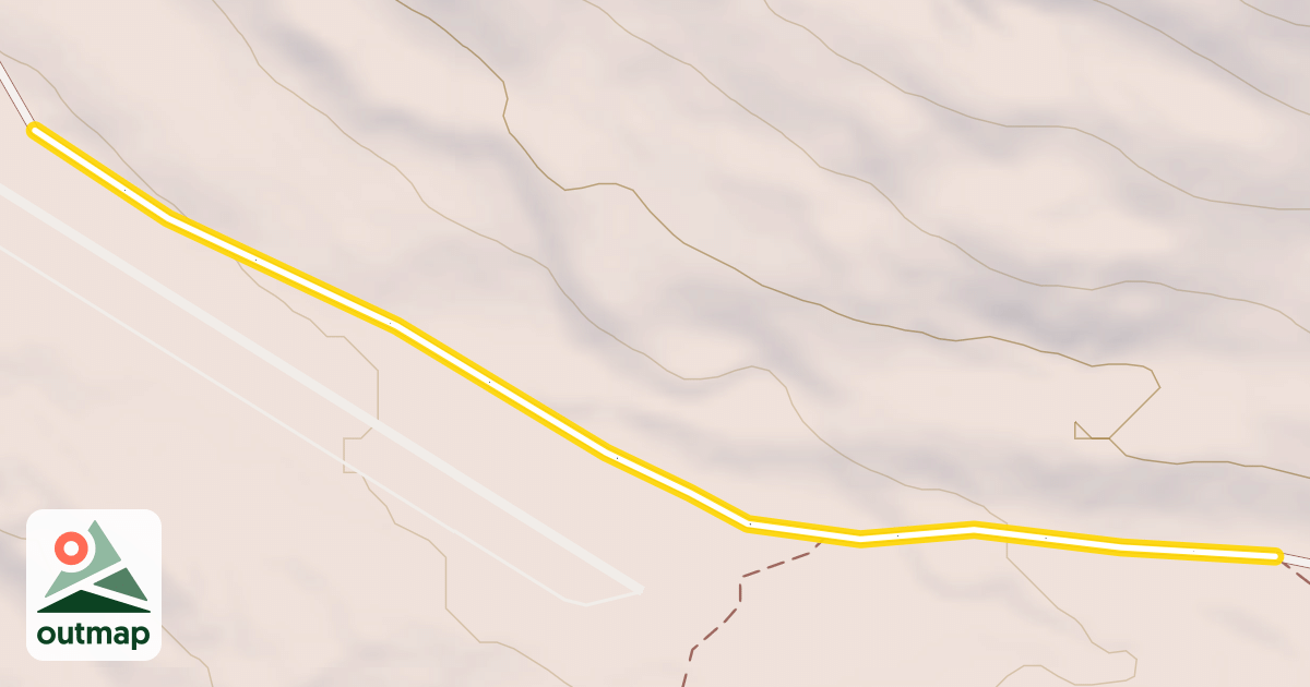 Map of R Snowmobile Trail