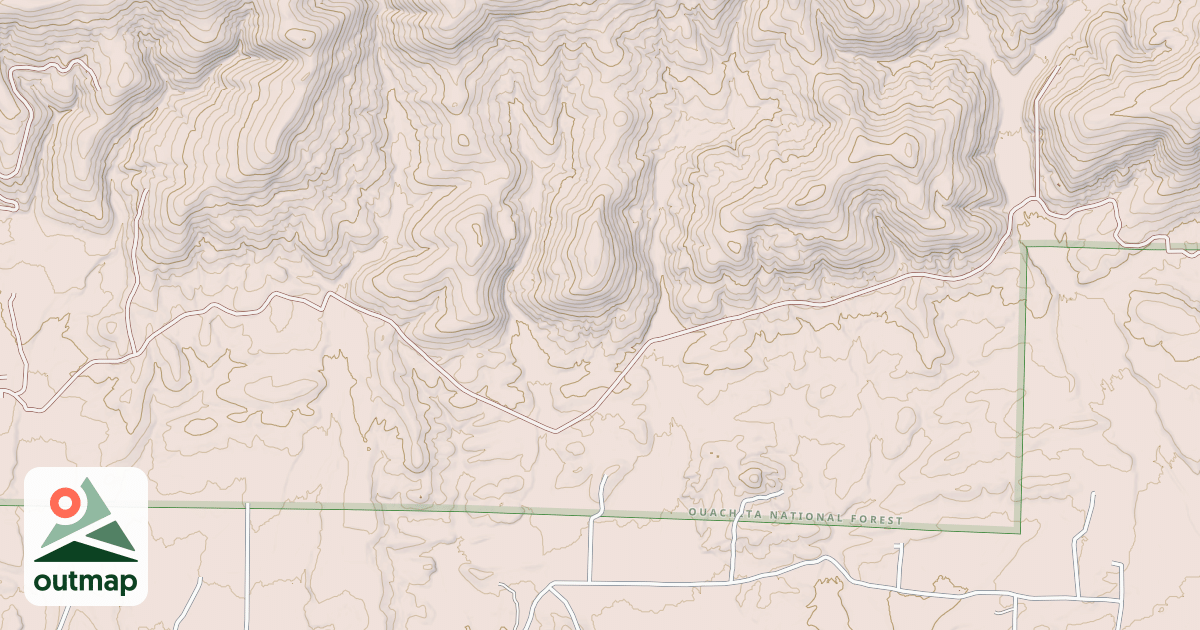 Map of ROBINSON CREEK