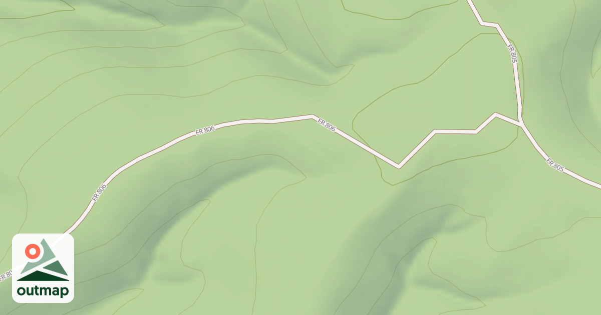 Map of Piney