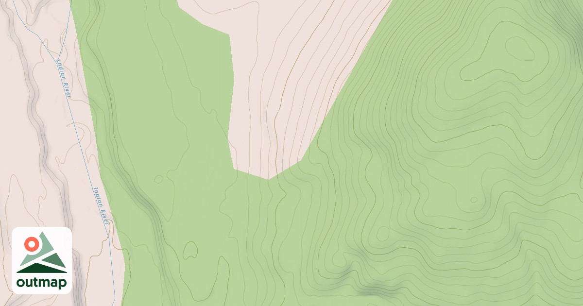 Map of Indian River
