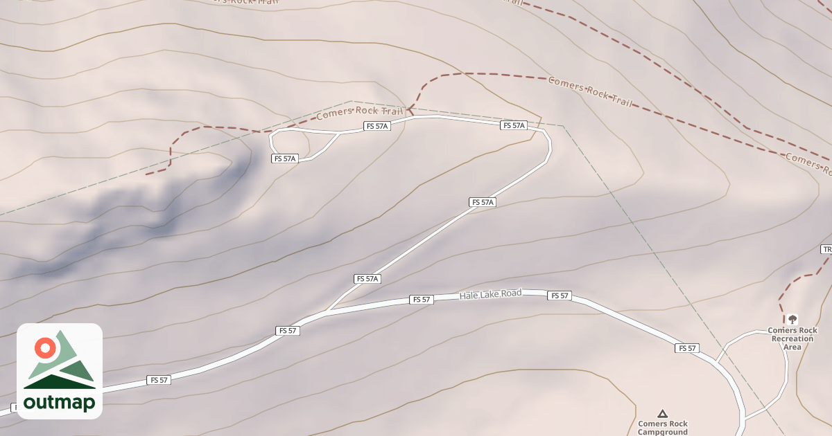 Map of IRON MOUNTAIN A