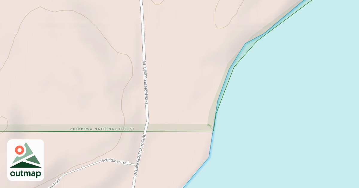Map of LONG LAKE BOAT ACCESS