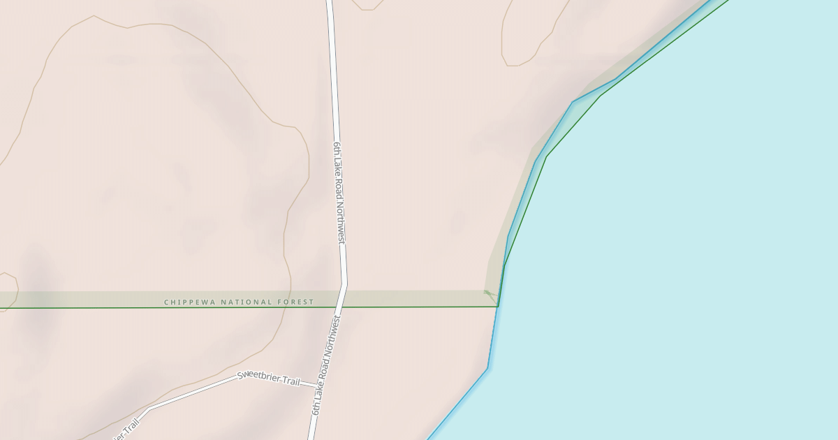 Map preview of LONG LAKE BOAT ACCESS
