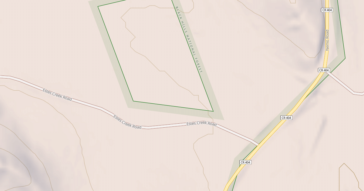 Map preview of ESTES CREEK BR 2S