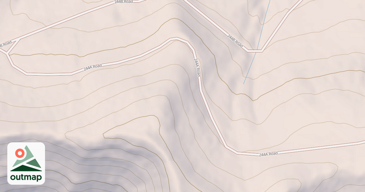 Map of BLM National GTLF Public Motorized Roads e04127ab-0023-4584-a707-c313616dc109
