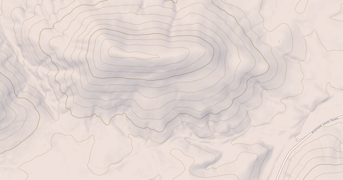 Map preview of USFS Motor Vehicle Use Map Roads {B91E7B4E-A8D5-41E7-A418-065C81B8578B}