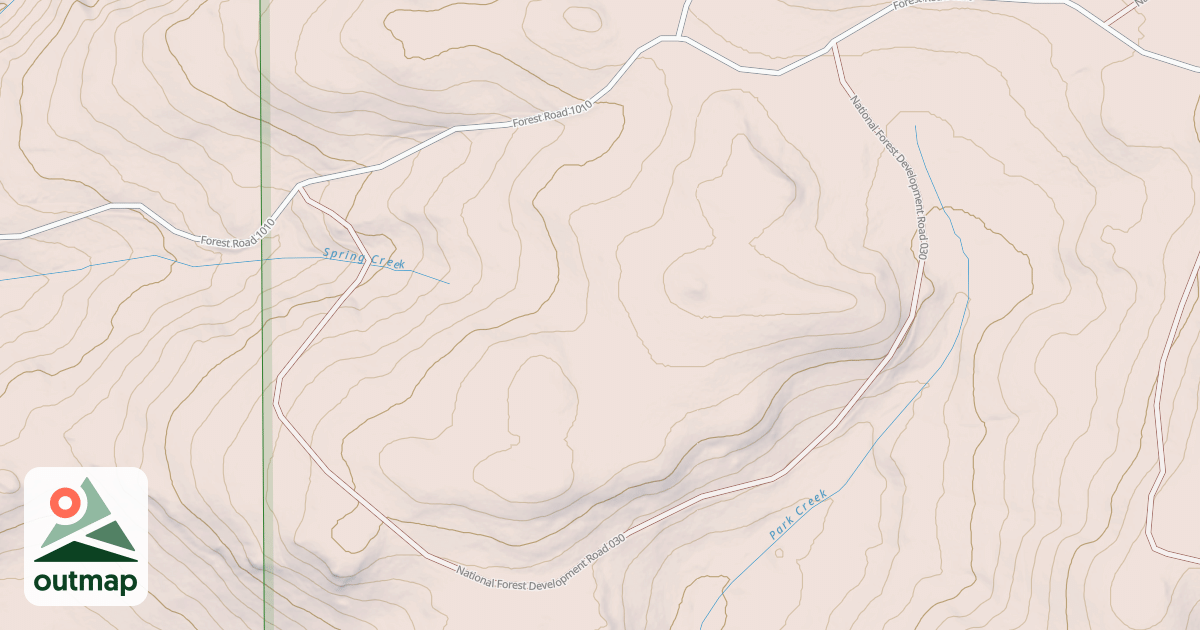 Map of LOOP RD.