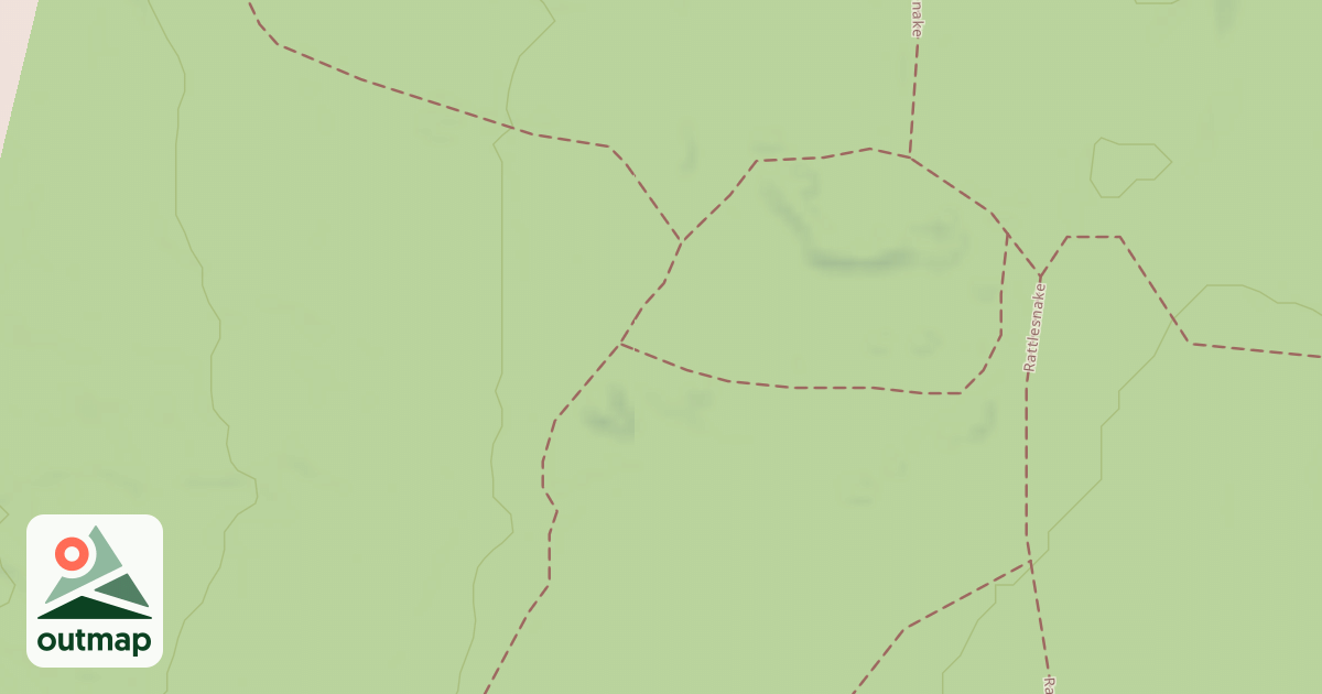Map of Rattlesnake Hill Trail