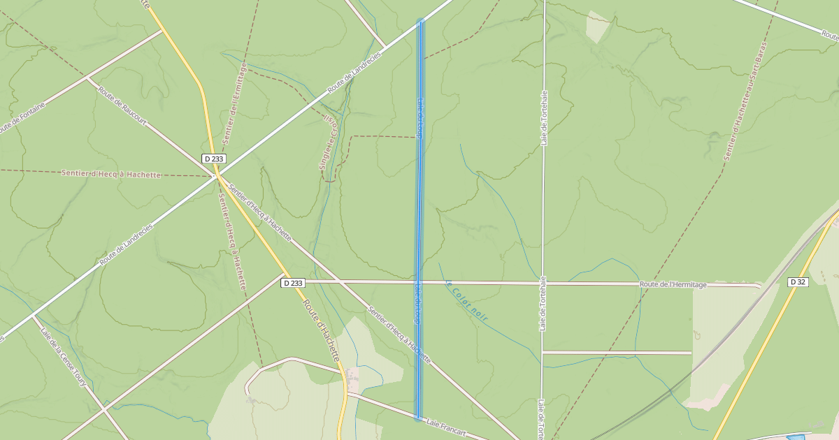 Map preview of Laie du Loup