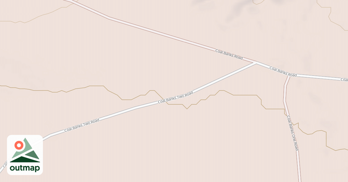 Map of COAL BANKS TWO