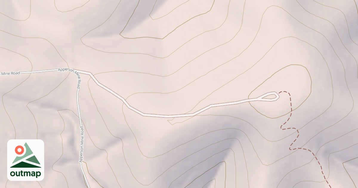 Map of BUCKINGHAM PEAK