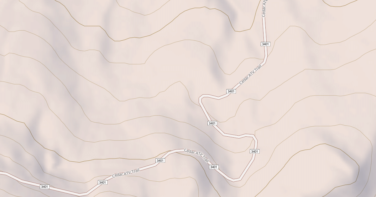 Map preview of Cedar Atv