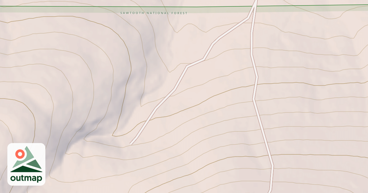 Map of BRIM CANYON
