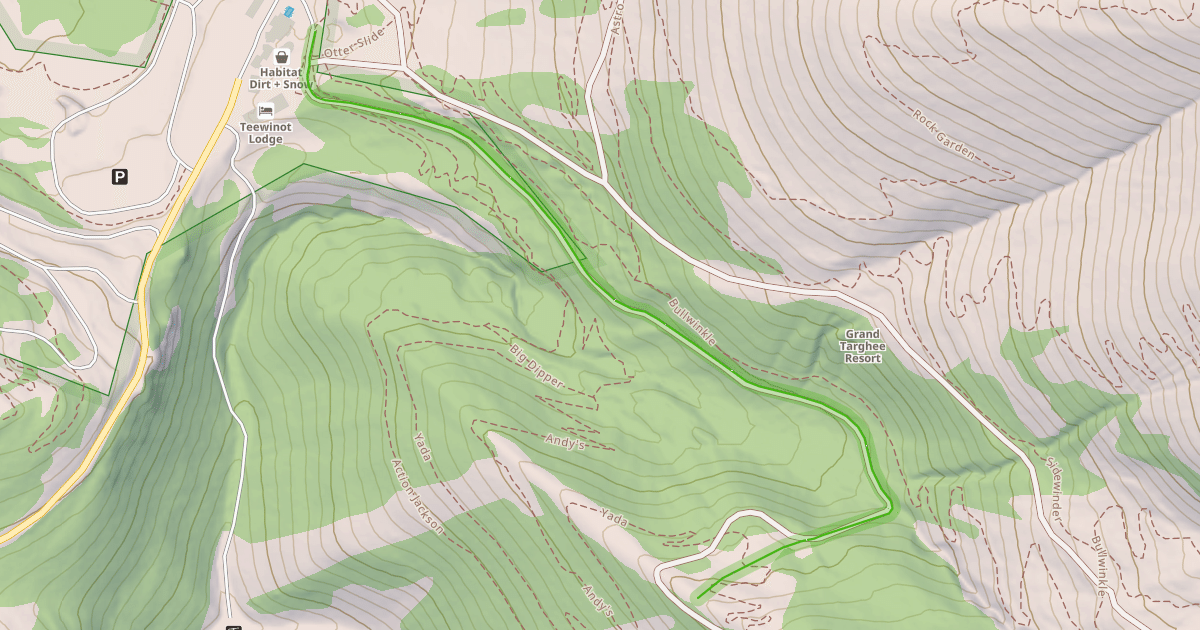 Map preview of Powder Reserve Traverse