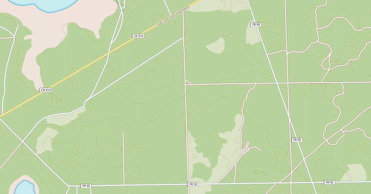 Map preview of USFS Motor Vehicle Use Map Roads {0F9E06A6-E88A-453E-83AD-DF7055BBA8F9}