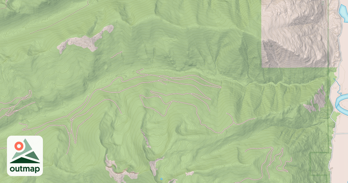 Map of BALL CREEK