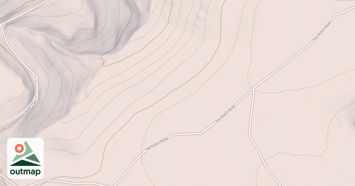 Map of USFS National Forest System Roads {1715D484-1939-4D9D-BF84-91758646D146}