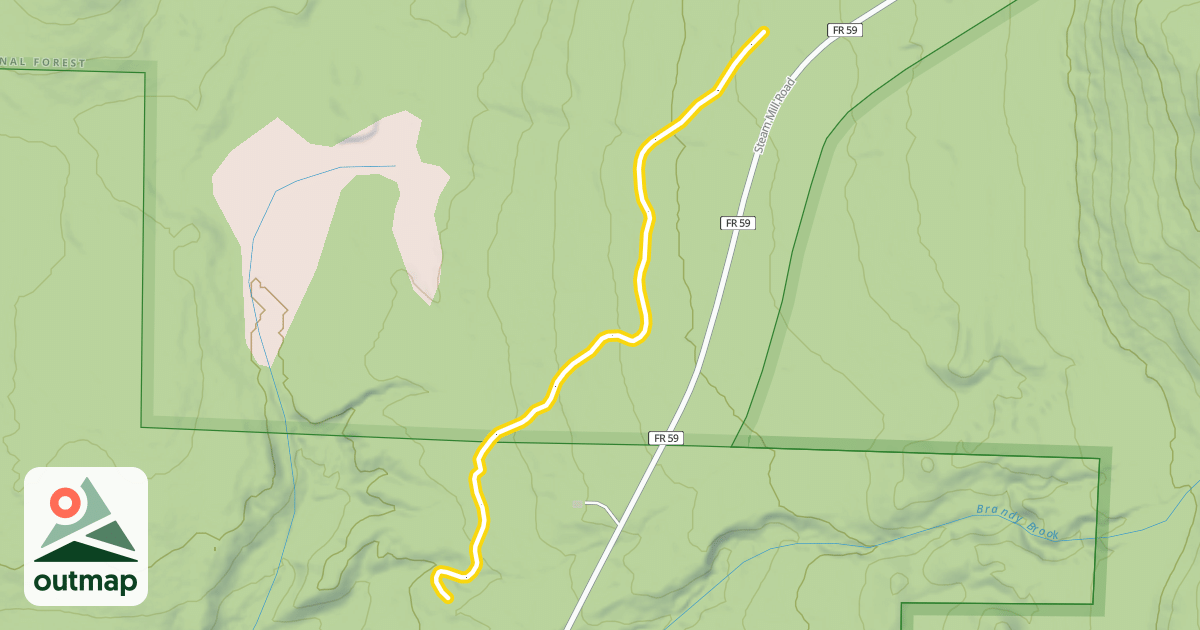 Map of Upper Gilmore