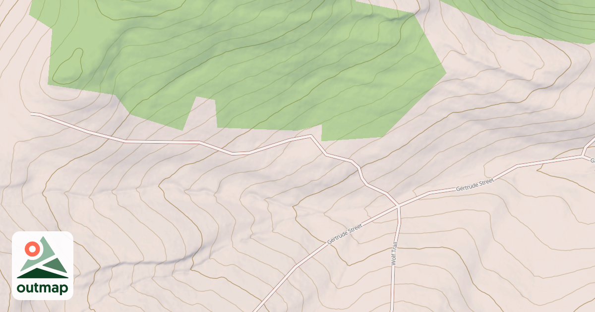 Map of COLD SPRINGS 4 WD