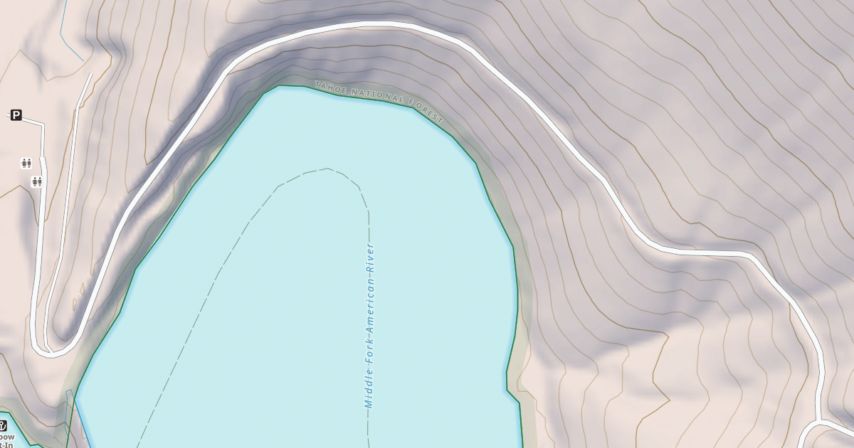 Map preview of BLACKSMITH FLAT SPUR