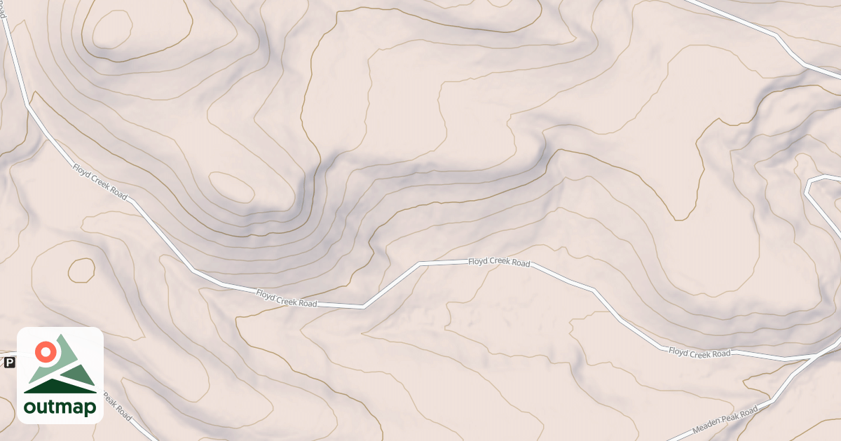 Map of FLOYD CREEK