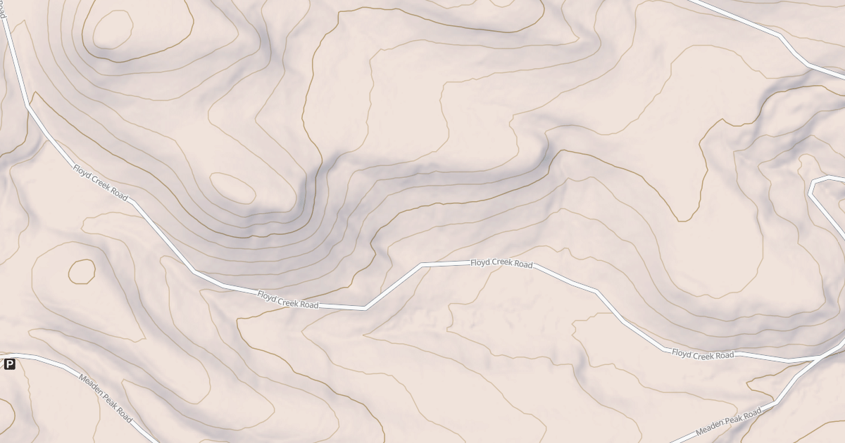 Map preview of FLOYD CREEK