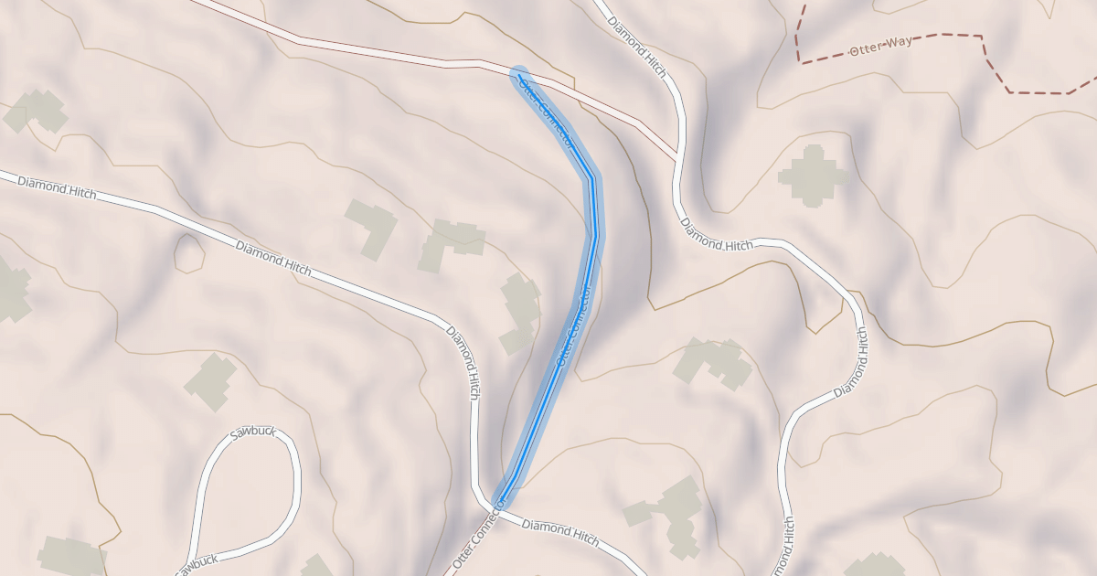 Map preview of Otter Connector