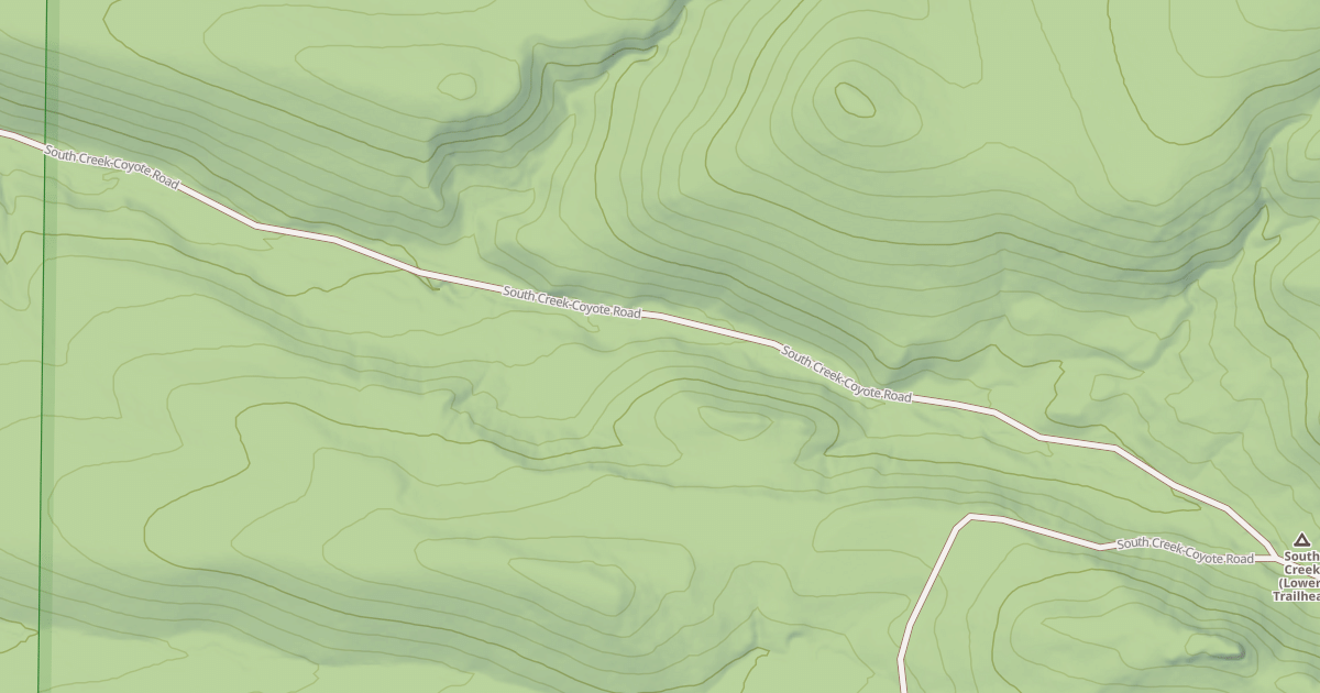 Map preview of SOUTH CREEK-COYOTE