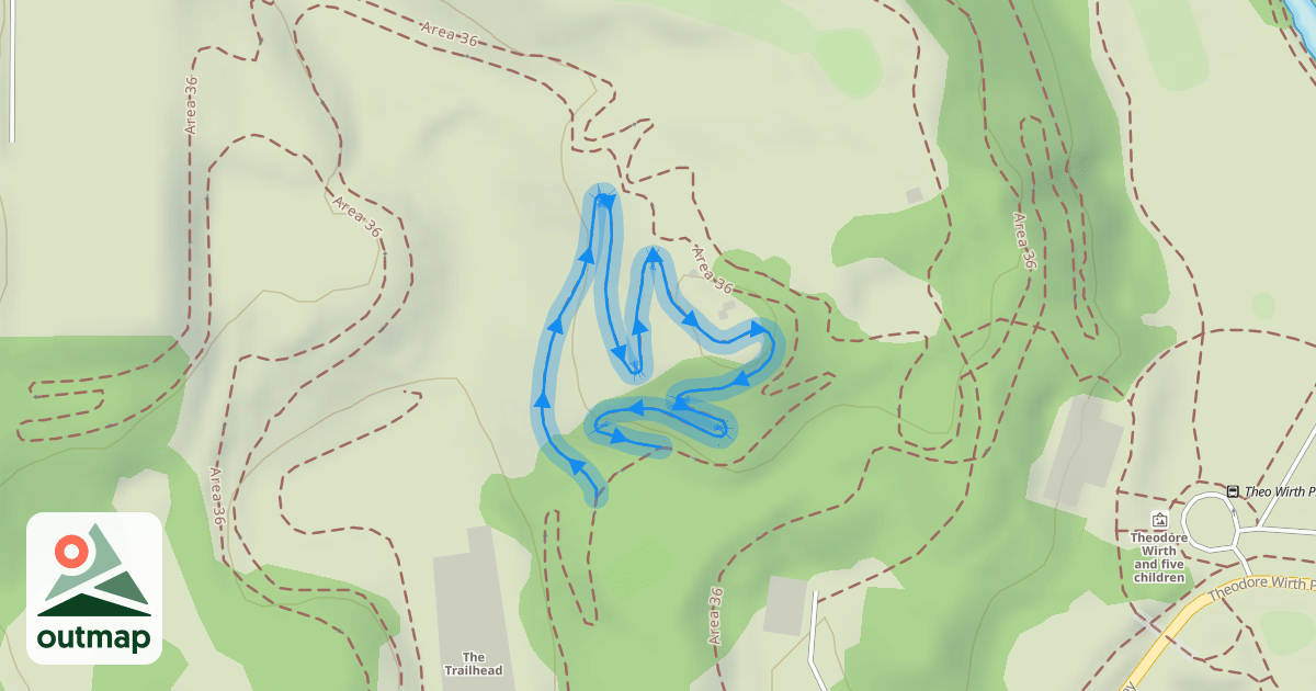 Map of Quarry Trail