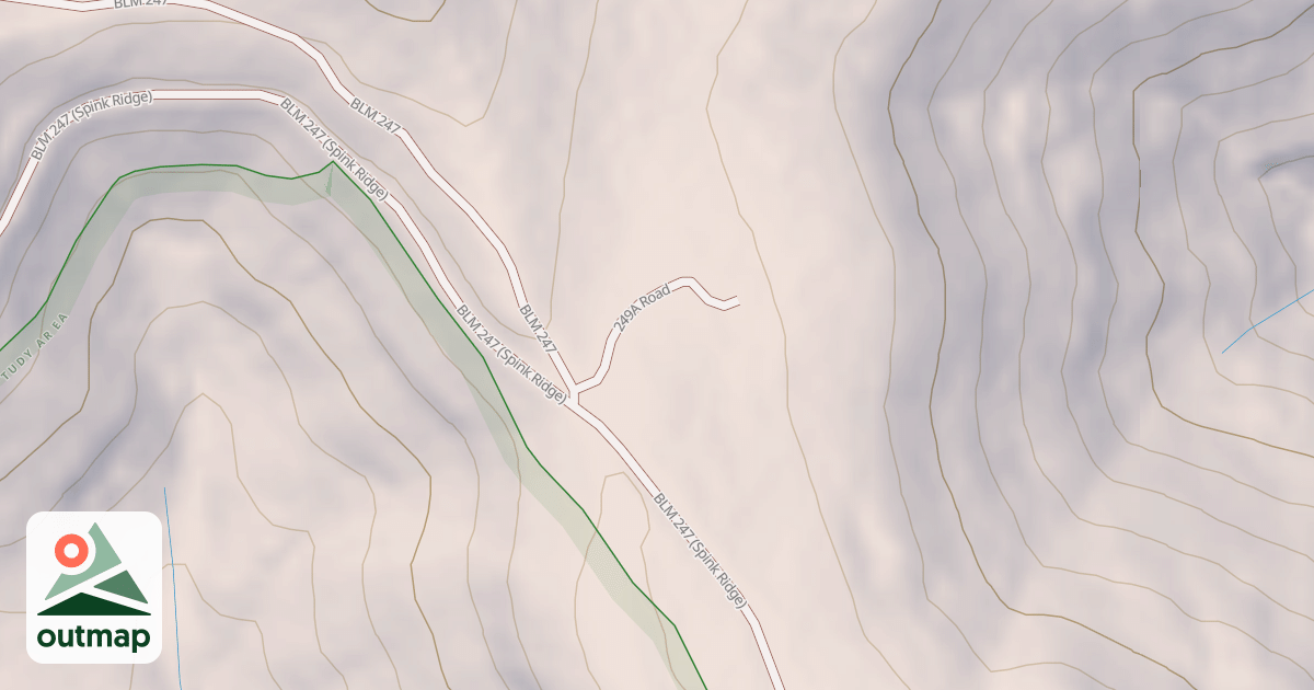Map of BLM National GTLF Public Motorized Roads f17a4fab-7698-482e-a18e-ad009c97b7b4