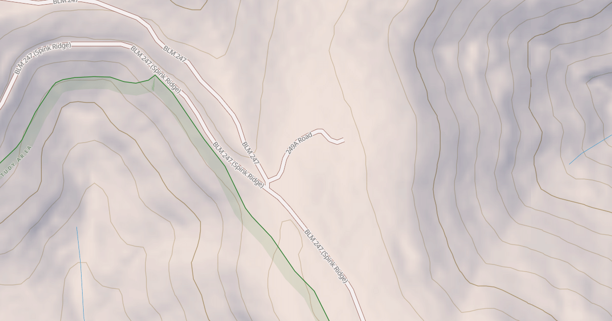 Map preview of BLM National GTLF Public Motorized Roads f17a4fab-7698-482e-a18e-ad009c97b7b4