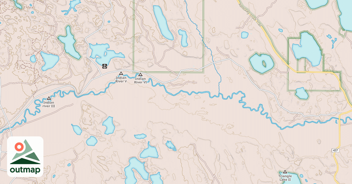 Map of LITTLE INDIAN