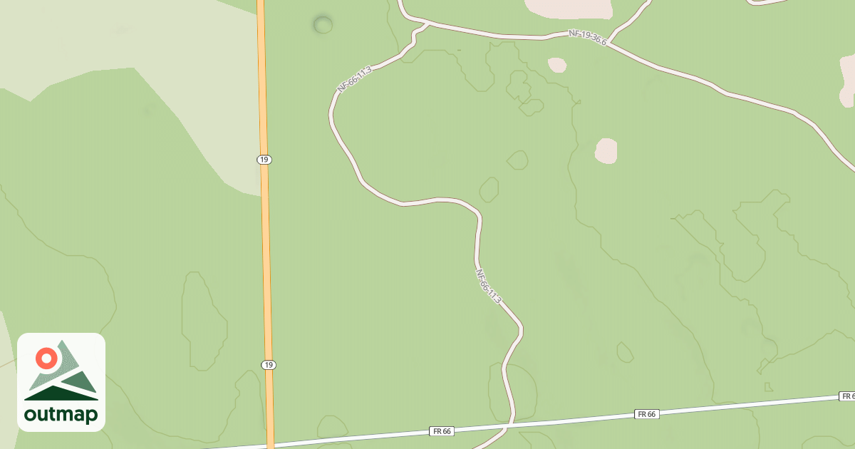Map of USFS Motor Vehicle Use Map Roads {6DF3D9B3-C3BE-4825-B0A2-9D901314E990}