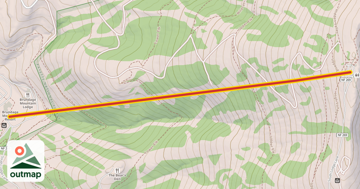 Map of Bluebird Express