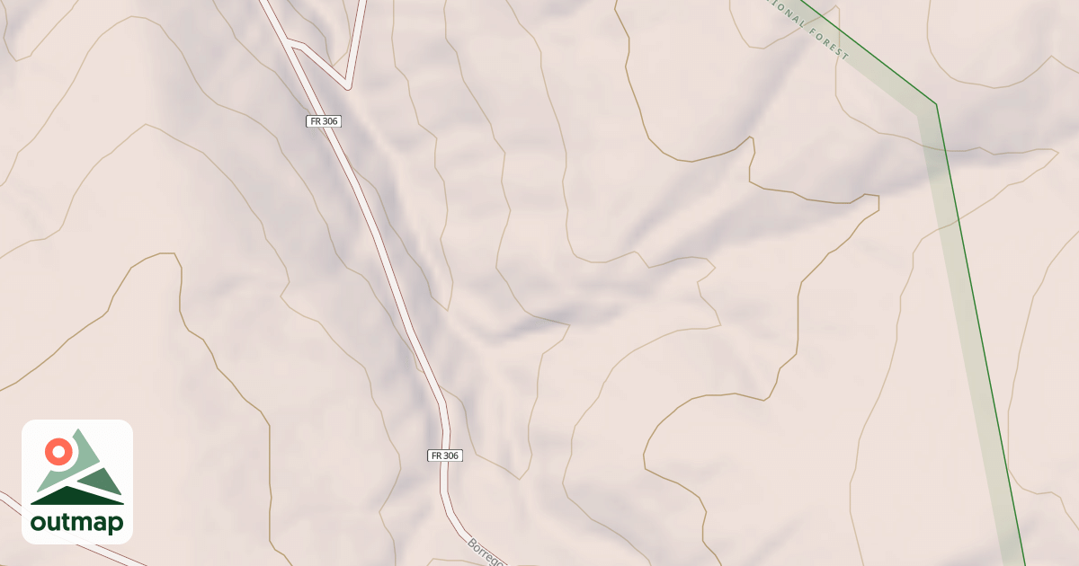 Map of USFS Motor Vehicle Use Map Roads {02015119-73D8-4F4A-8339-26E529CBCC0A}