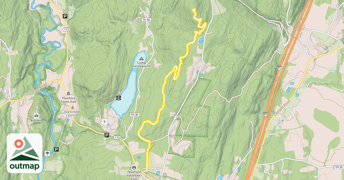 Map of Mimi's Trail
