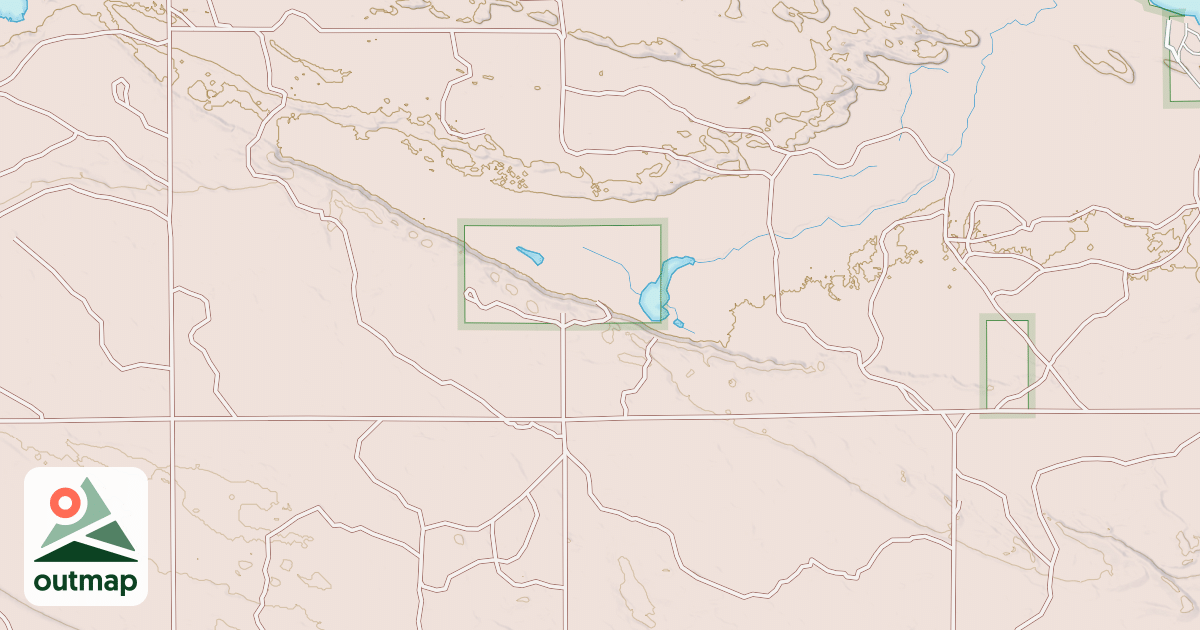 Map of Pine Ridge Trail