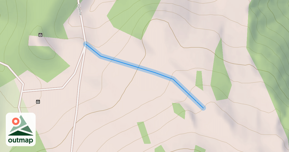 Map of Lower Wine Rocks